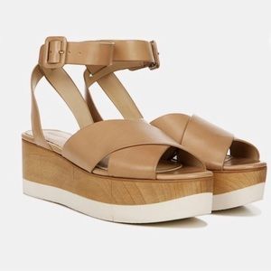 Nude Veronica Beard Wynie Platform Sandal - new in box